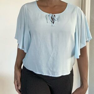 Flutter Sleeve Blouse